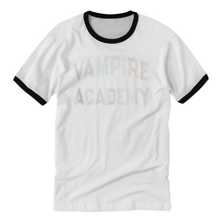 Silly VAMPIRE ACADEMY Alumni Introvert Senior Sarcastic Nerd Unisex Cotton Ringer T-Shirt