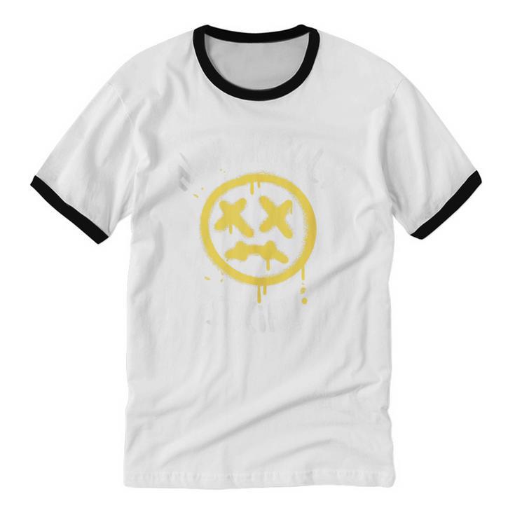Socially Awkward Introvert Social Anxious Awkwardly Social Unisex Cotton Ringer T-Shirt