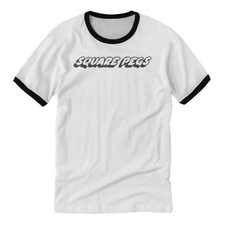 Square Pegs 1980's Television Show 80's Nostalgia Unisex Cotton Ringer T-Shirt Square Pegs 1980's Television Show 80's Nostalgia Unisex Cotton Ringer T-Shirt