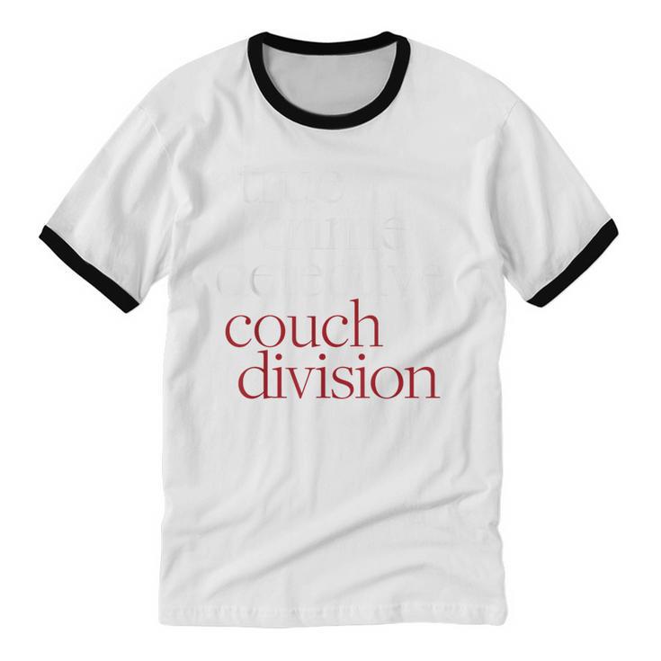 True Crime Detective Couch Division Fun Crime Fan Introverts Unisex Cotton Ringer T-Shirt True Crime Detective Couch Division Fun Crime Fan Introverts Unisex Cotton Ringer T-Shirt