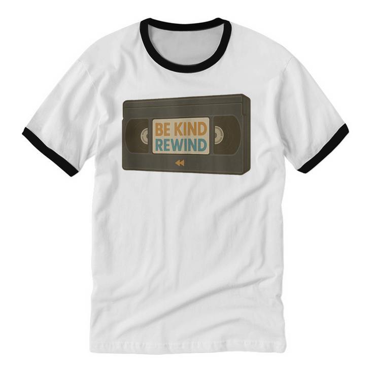Vintage VHS Tape Humor Retro Nostalgia Graphic Unisex Cotton Ringer T-Shirt Vintage VHS Tape Humor Retro Nostalgia Graphic Unisex Cotton Ringer T-Shirt
