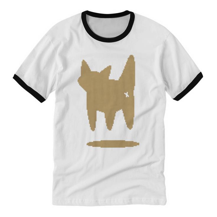 Yk2 Cat With Tomboy Tail 90s Nostalgia Downtown Indie Premium Tri-Blend Unisex Cotton Ringer T-Shirt