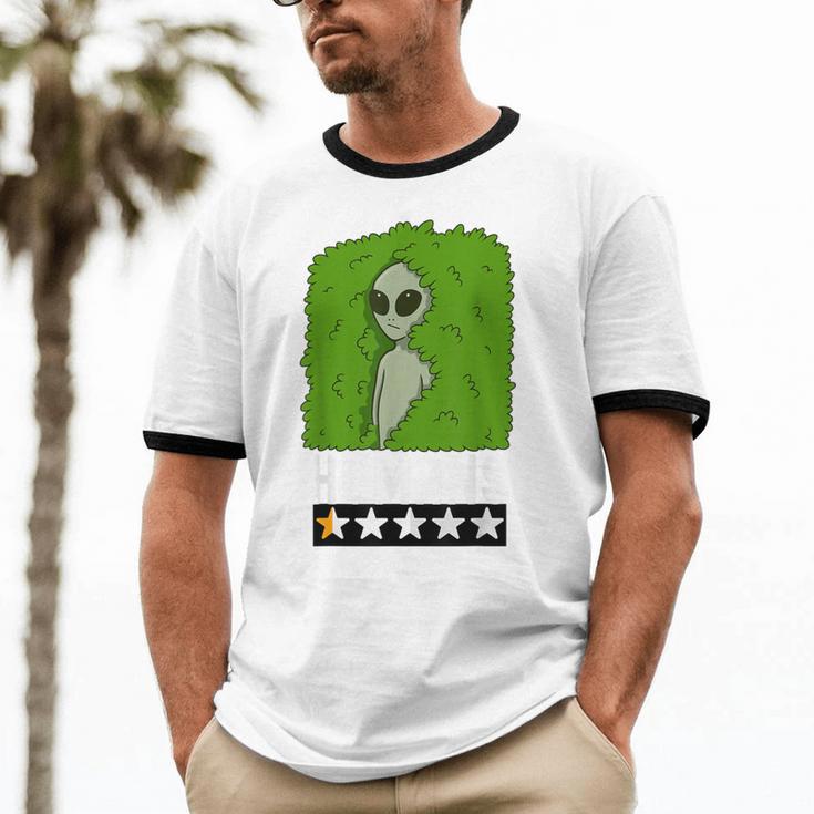 Alien Avoids Humans Sarcastic Introvert Humor Unisex Cotton Ringer T-Shirt Alien Avoids Humans Sarcastic Introvert Humor Unisex Cotton Ringer T-Shirt
