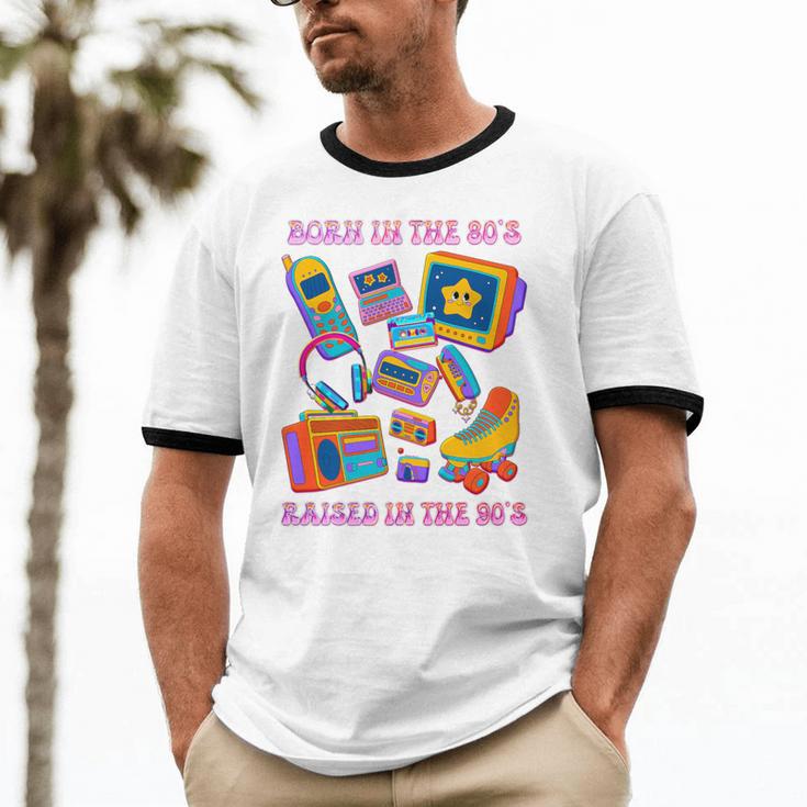 Born In The 80s Raised In The 90s Nostalgia Retro Memories Premium Tri-Blend Unisex Cotton Ringer T-Shirt Born In The 80s Raised In The 90s Nostalgia Retro Memories Premium Tri-Blend Unisex Cotton Ringer T-Shirt