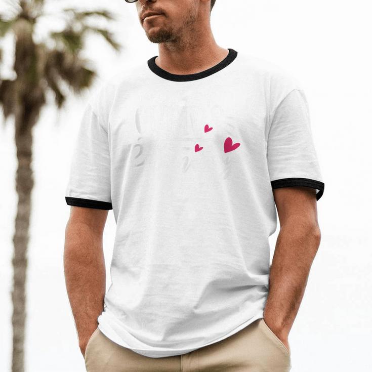 Cupid's Homebody Introvert Valentine's Day Home Unisex Cotton Ringer T-Shirt Cupid's Homebody Introvert Valentine's Day Home Unisex Cotton Ringer T-Shirt
