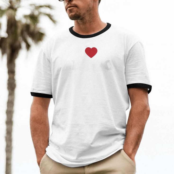 I Love Retro Vintage 80s 90s Nostalgia Unisex Cotton Ringer T-Shirt