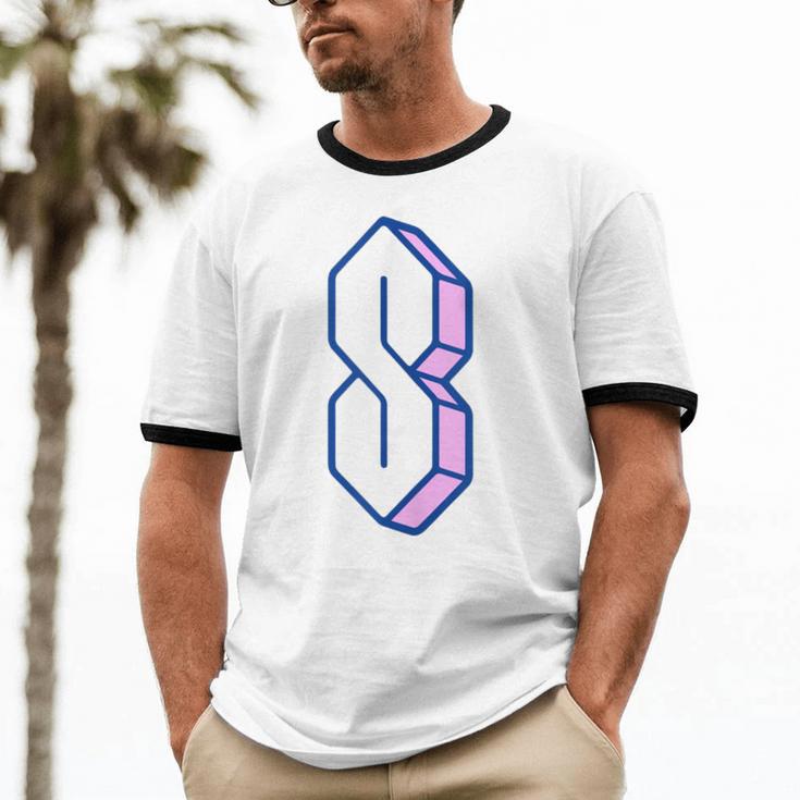 Millenial Nostalgia That S You Drew In Notebooks In School Unisex Cotton Ringer T-Shirt