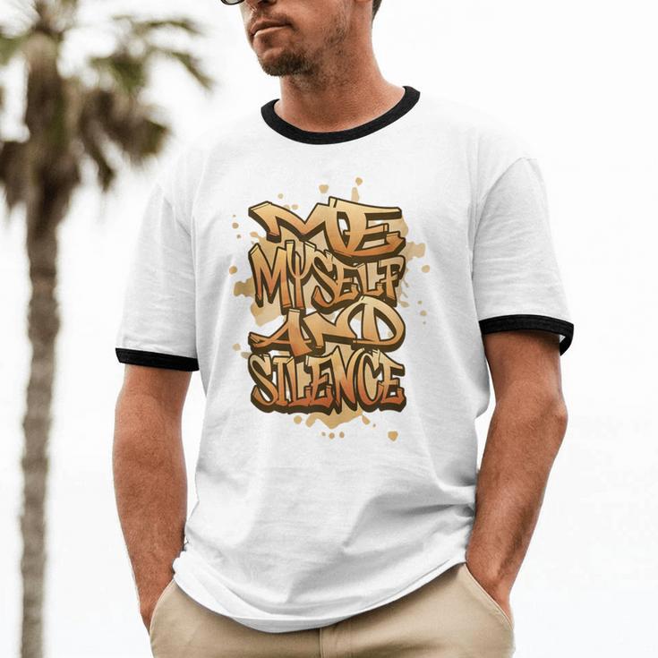 Self Care Introvert Relaxation Me Myself And Silence Retro Unisex Cotton Ringer T-Shirt Self Care Introvert Relaxation Me Myself And Silence Retro Unisex Cotton Ringer T-Shirt