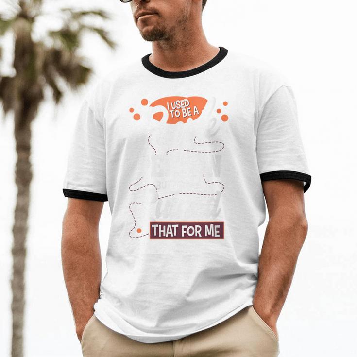I Used To Be a People Person Antisocial Introvert Unisex Cotton Ringer T-Shirt I Used To Be a People Person Antisocial Introvert Unisex Cotton Ringer T-Shirt