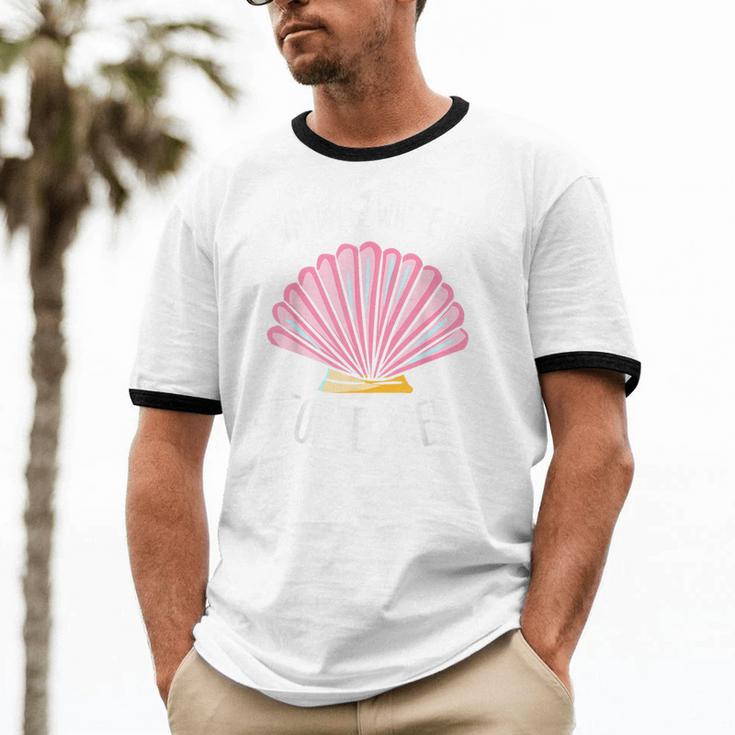 I Wanna Be Where The People Aren't Introverted Introvert Unisex Cotton Ringer T-Shirt