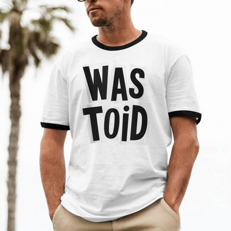 Wastoid 80s Slang Retro Teen Quote Gen X Nostalgia Unisex Cotton Ringer T-Shirt Wastoid 80s Slang Retro Teen Quote Gen X Nostalgia Unisex Cotton Ringer T-Shirt