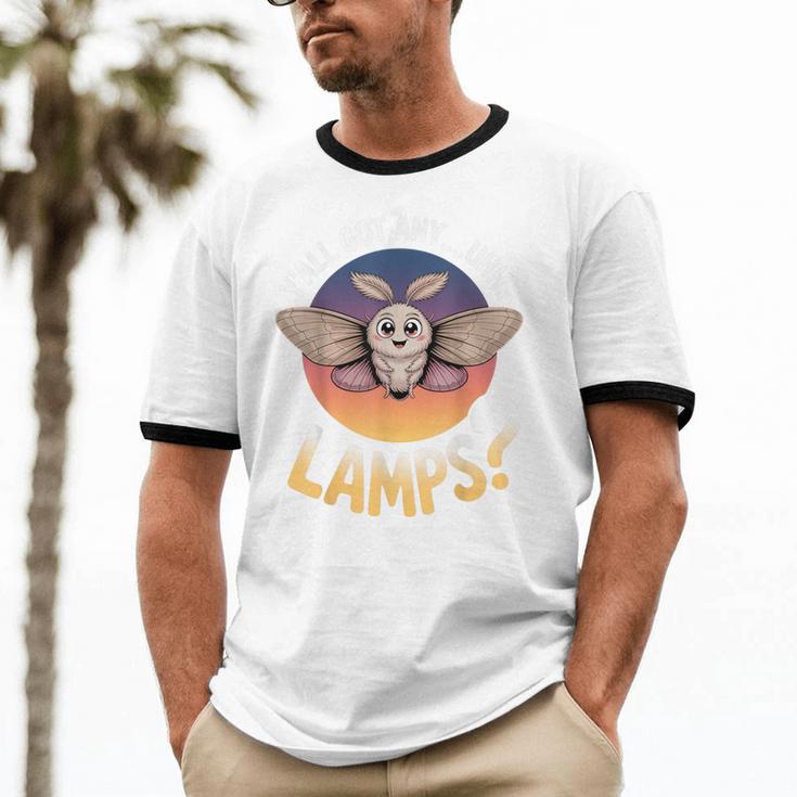 Y'All Got AnyUhhLamps Introvert Humor Casual Unisex Cotton Ringer T-Shirt Y'All Got AnyUhhLamps Introvert Humor Casual Unisex Cotton Ringer T-Shirt