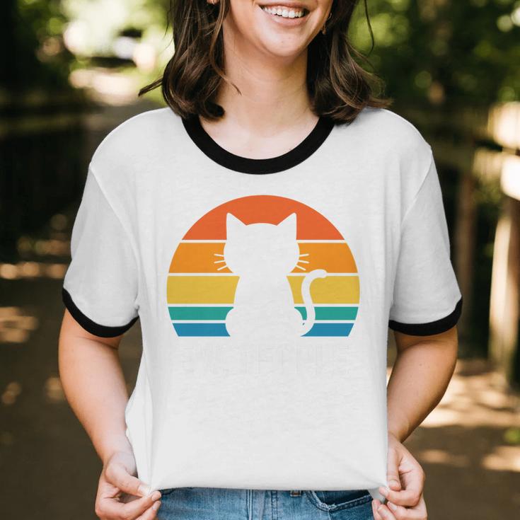 Ew People Cat Anti Social Introvert Premium Tri-Blend Unisex Cotton Ringer T-Shirt Ew People Cat Anti Social Introvert Premium Tri-Blend Unisex Cotton Ringer T-Shirt
