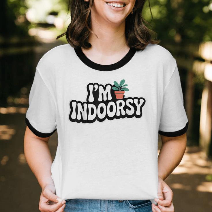 Goth Gardening Introvert Social Battery Outfit Unisex Cotton Ringer T-Shirt Goth Gardening Introvert Social Battery Outfit Unisex Cotton Ringer T-Shirt