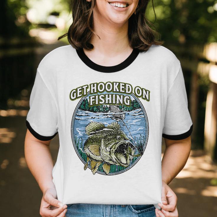 Hooked On Fishing Introvert Sayings Antisocial Quotes Raglan Baseball Tee Unisex Cotton Ringer T-Shirt Hooked On Fishing Introvert Sayings Antisocial Quotes Raglan Baseball Tee Unisex Cotton Ringer T-Shirt