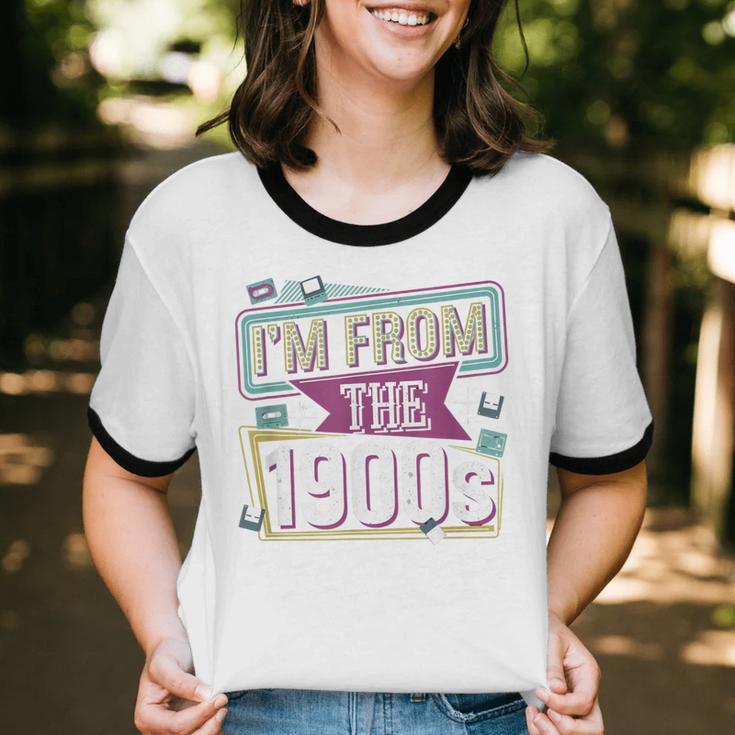 I'm From The 1900s Unisex Cotton Ringer T-Shirt I'm From The 1900s Unisex Cotton Ringer T-Shirt