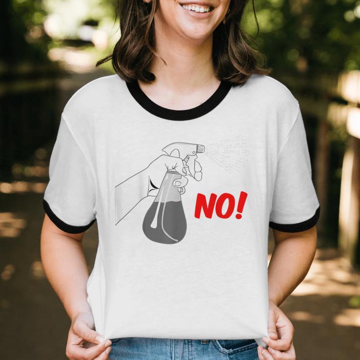 Introvert People Spray Unisex Cotton Ringer T-Shirt