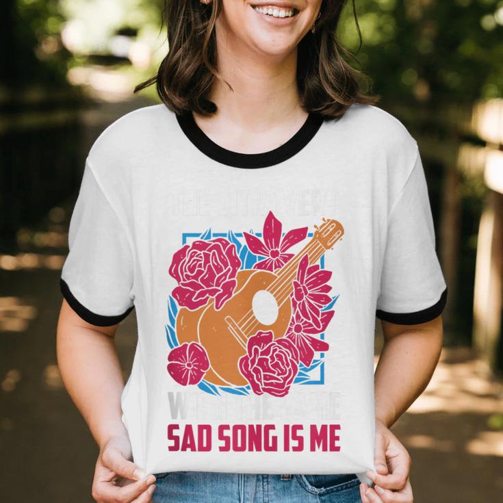 Introvert Singers Singing Sad Song Classical Music Lovers Unisex Cotton Ringer T-Shirt Introvert Singers Singing Sad Song Classical Music Lovers Unisex Cotton Ringer T-Shirt