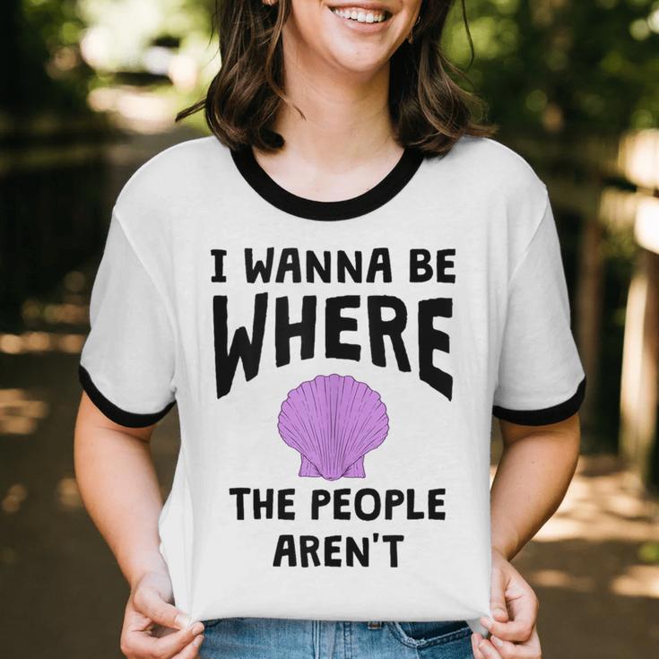 Introverted Sarcastic Humor Antisocial Introvert Unisex Cotton Ringer T-Shirt Introverted Sarcastic Humor Antisocial Introvert Unisex Cotton Ringer T-Shirt
