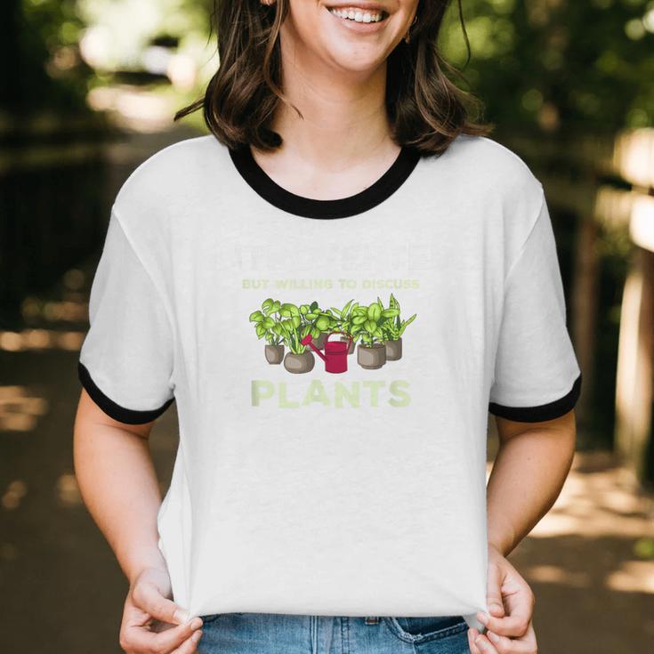 Introverted Unisex Cotton Ringer T-Shirt