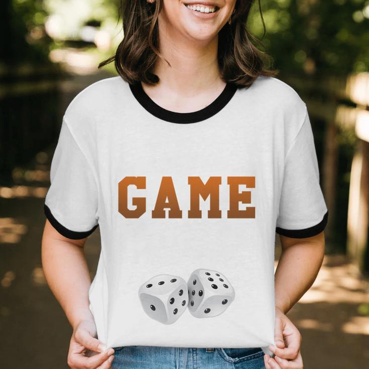 I Love Game Nights Host And Maybe 3 People Introvert Unisex Cotton Ringer T-Shirt I Love Game Nights Host And Maybe 3 People Introvert Unisex Cotton Ringer T-Shirt