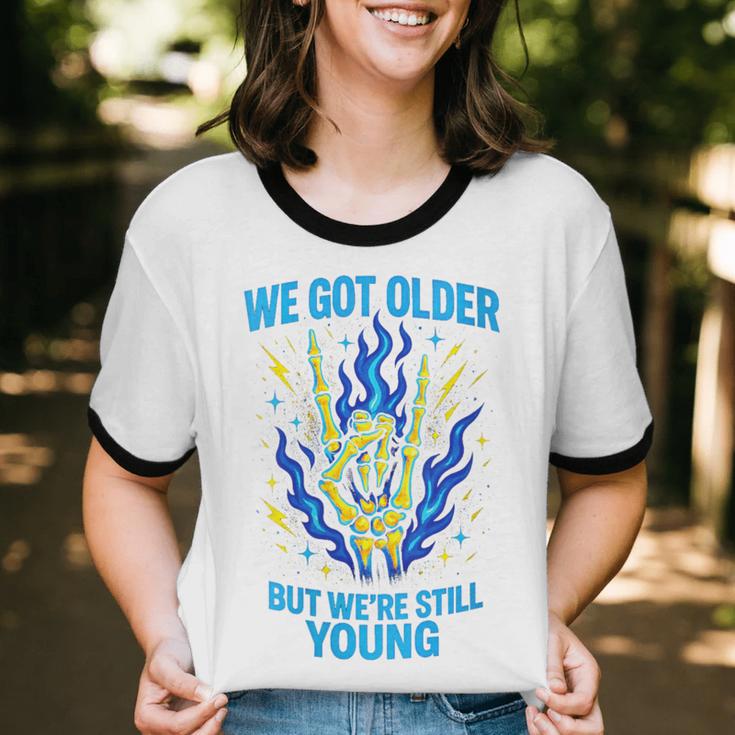 We Got Older Emo Punk Rock Nostalgia Unisex Cotton Ringer T-Shirt