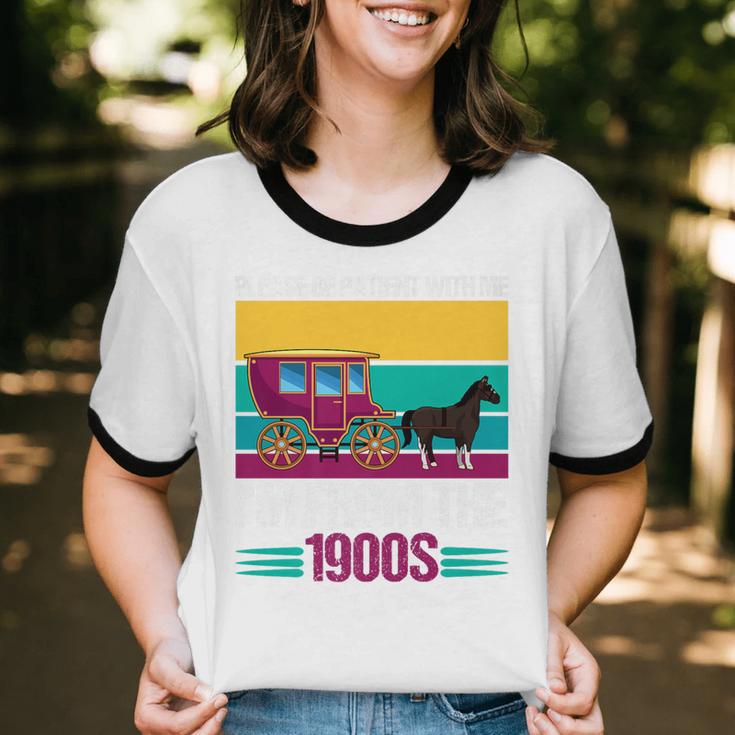 Please Be Patient With Me I'm From The 1900s Cool Dad Premium Unisex Cotton Ringer T-Shirt Please Be Patient With Me I'm From The 1900s Cool Dad Premium Unisex Cotton Ringer T-Shirt