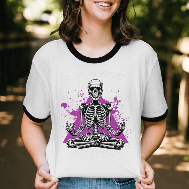 Please Be Patient With Me I'm From The 1900s Humor Premium Unisex Cotton Ringer T-Shirt