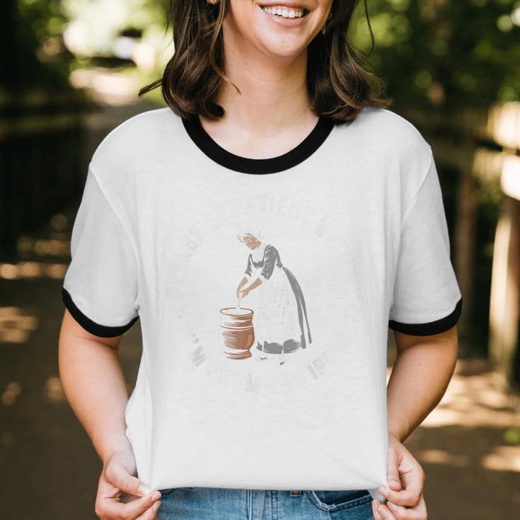 Please Be Patient With Me I'm From The 1900s Ladies Women Unisex Cotton Ringer T-Shirt Please Be Patient With Me I'm From The 1900s Ladies Women Unisex Cotton Ringer T-Shirt