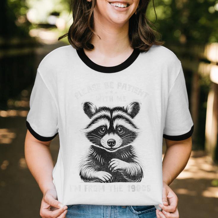 Please Be Patient I'm From The 1900s Old People Retro Unisex Cotton Ringer T-Shirt