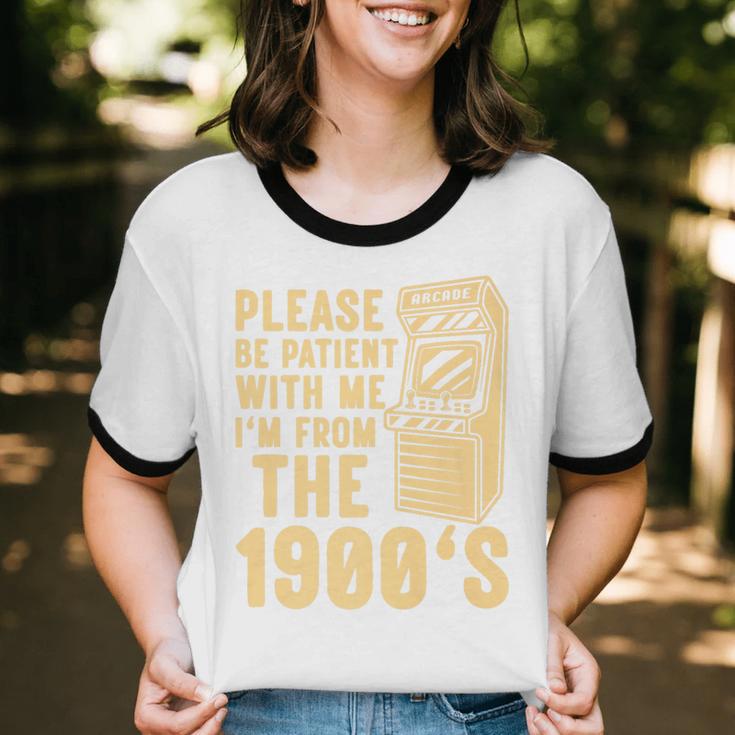 Please Be Patient With Me I'm From The 1900s Shirt Premium Unisex Cotton Ringer T-Shirt Please Be Patient With Me I'm From The 1900s Shirt Premium Unisex Cotton Ringer T-Shirt