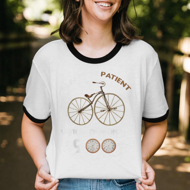 Please Be Patient With Me I'm From The 1900s Vantage Unisex Cotton Ringer T-Shirt