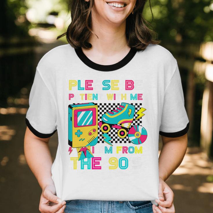 Please Be Patient With Me I'm From The 1900s Vintage 1900s Premium Unisex Cotton Ringer T-Shirt Please Be Patient With Me I'm From The 1900s Vintage 1900s Premium Unisex Cotton Ringer T-Shirt