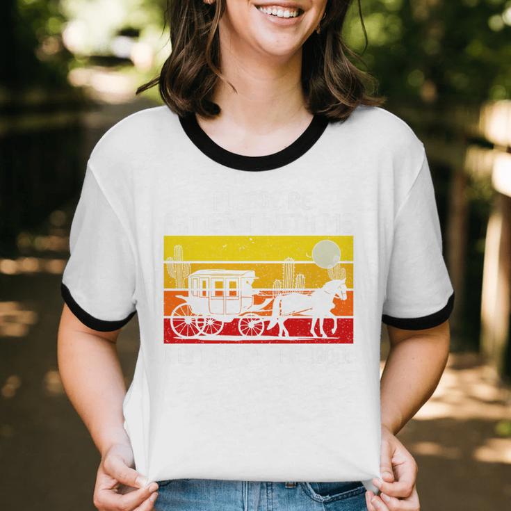 Please Be Patient With Me I'm From The 1900s Vintage Sun Set Premium Unisex Cotton Ringer T-Shirt Please Be Patient With Me I'm From The 1900s Vintage Sun Set Premium Unisex Cotton Ringer T-Shirt