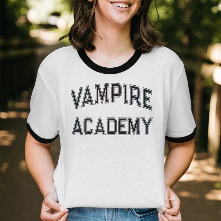 Sarcastic VAMPIRE ACADEMY Introvert Anti Social Unisex Cotton Ringer T-Shirt