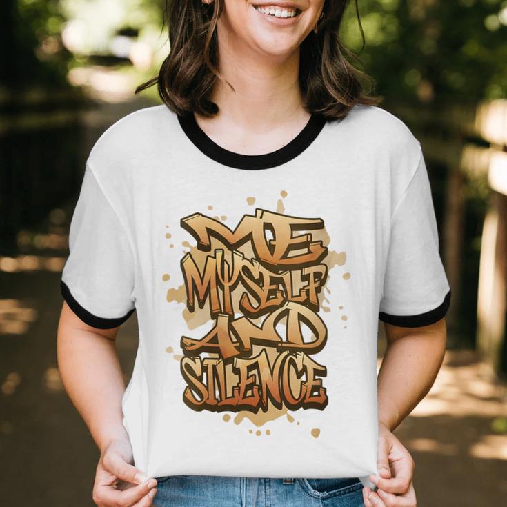 Self Care Introvert Relaxation Me Myself And Silence Retro Unisex Cotton Ringer T-Shirt Self Care Introvert Relaxation Me Myself And Silence Retro Unisex Cotton Ringer T-Shirt