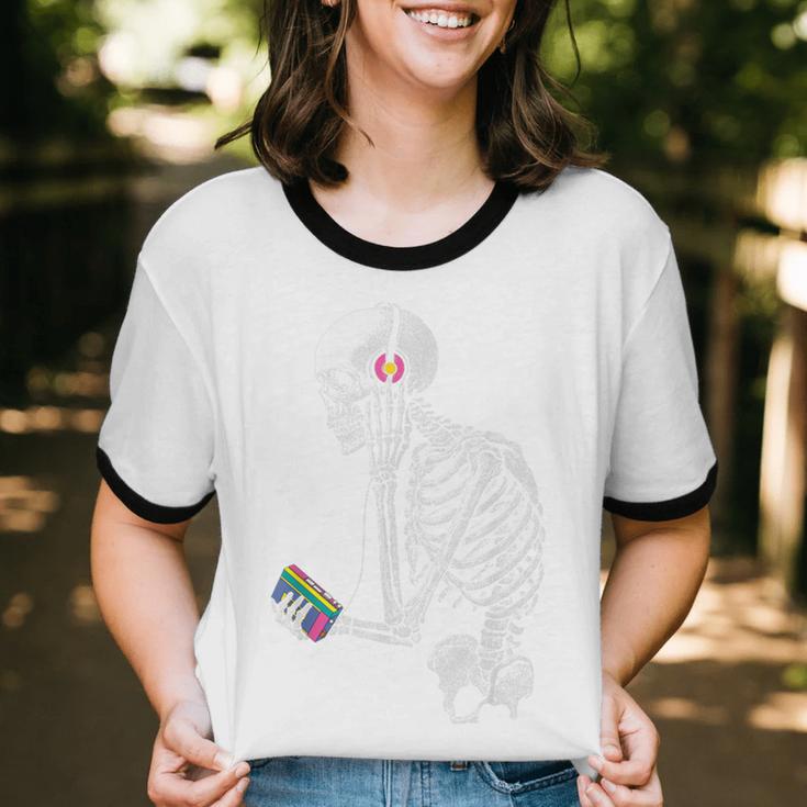Stuck In The 80S Music Tee Walkman Cassette Nostalgia Unisex Cotton Ringer T-Shirt Stuck In The 80S Music Tee Walkman Cassette Nostalgia Unisex Cotton Ringer T-Shirt