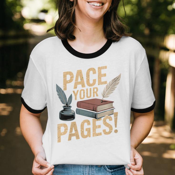 Vintage Literary Nostalgia Unisex Cotton Ringer T-Shirt Vintage Literary Nostalgia Unisex Cotton Ringer T-Shirt