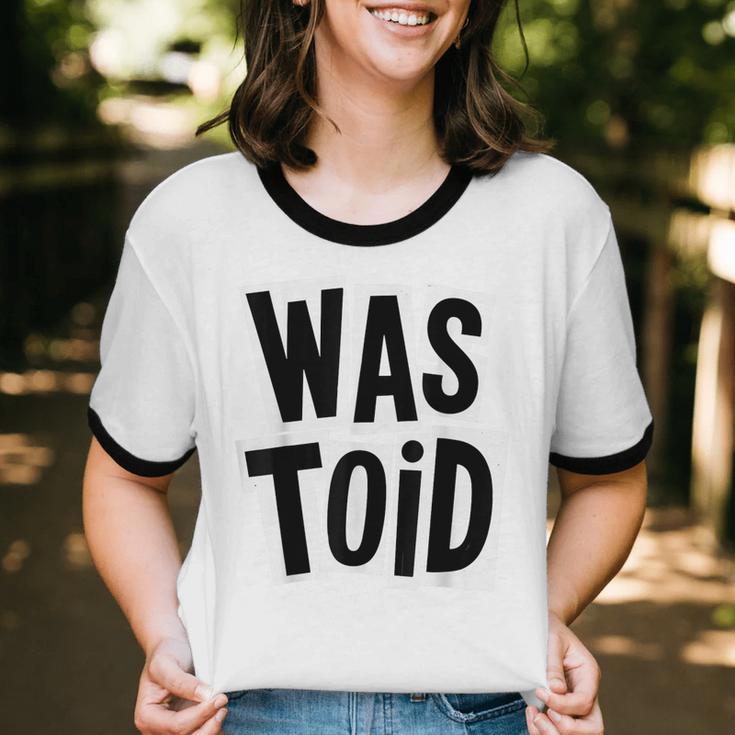 Wastoid 80s Slang Retro Teen Quote Gen X Nostalgia Unisex Cotton Ringer T-Shirt Wastoid 80s Slang Retro Teen Quote Gen X Nostalgia Unisex Cotton Ringer T-Shirt