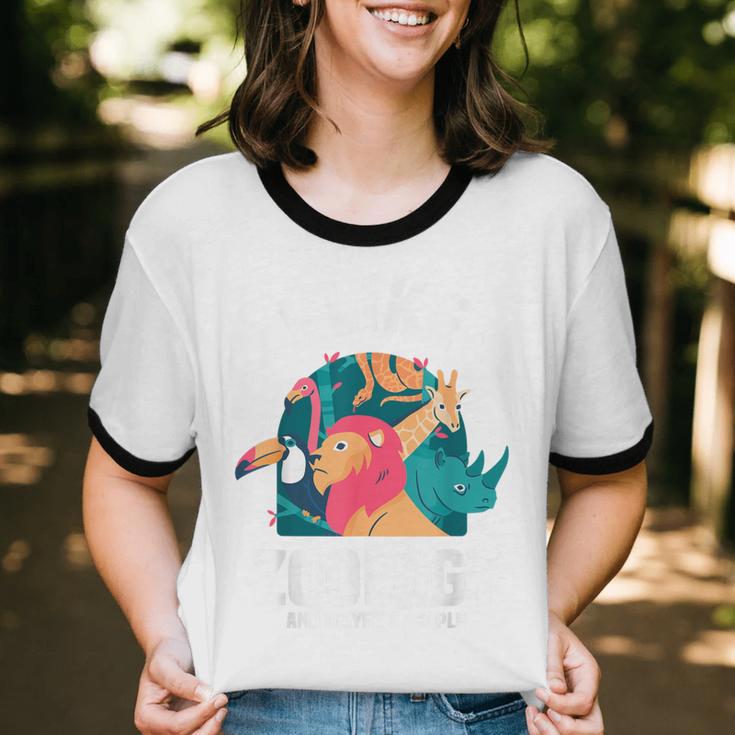 Zoologist Scientist Wildlife Biologist Zoology Introverted Unisex Cotton Ringer T-Shirt Zoologist Scientist Wildlife Biologist Zoology Introverted Unisex Cotton Ringer T-Shirt