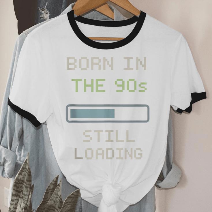 90s Baby Tired Millennial Burnout Nostalgia Parenting Unisex Cotton Ringer T-Shirt 90s Baby Tired Millennial Burnout Nostalgia Parenting Unisex Cotton Ringer T-Shirt