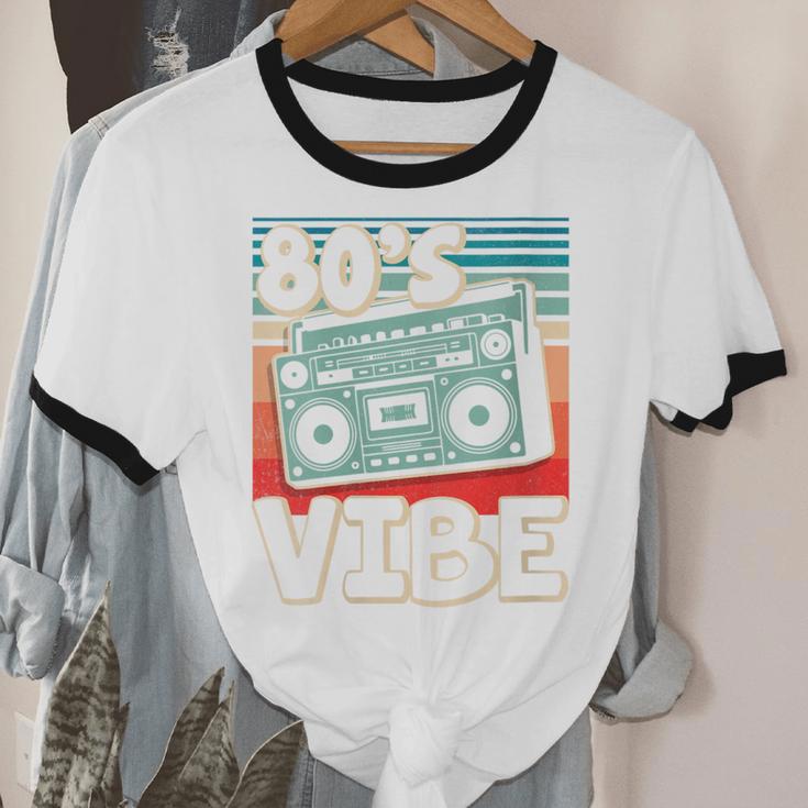 90's Vibe Vintage Style Cassette Tape Nostalgia 1990s Party Unisex Cotton Ringer T-Shirt 90's Vibe Vintage Style Cassette Tape Nostalgia 1990s Party Unisex Cotton Ringer T-Shirt