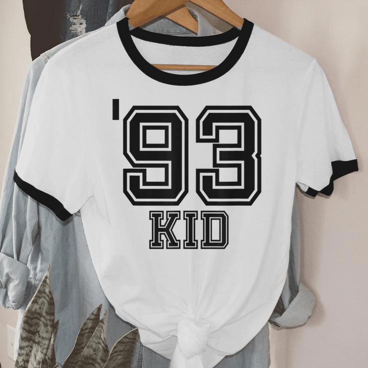 '93 Kid Perfect Vintage Retro Nostalgia Gear For Year 1993 Unisex Cotton Ringer T-Shirt '93 Kid Perfect Vintage Retro Nostalgia Gear For Year 1993 Unisex Cotton Ringer T-Shirt