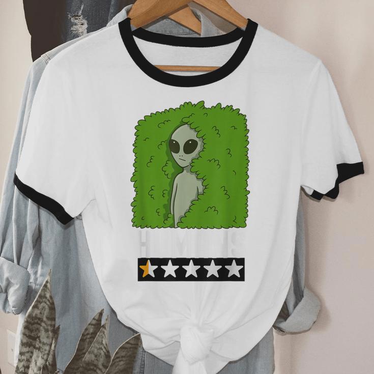 Alien Avoids Humans Sarcastic Introvert Humor Unisex Cotton Ringer T-Shirt Alien Avoids Humans Sarcastic Introvert Humor Unisex Cotton Ringer T-Shirt
