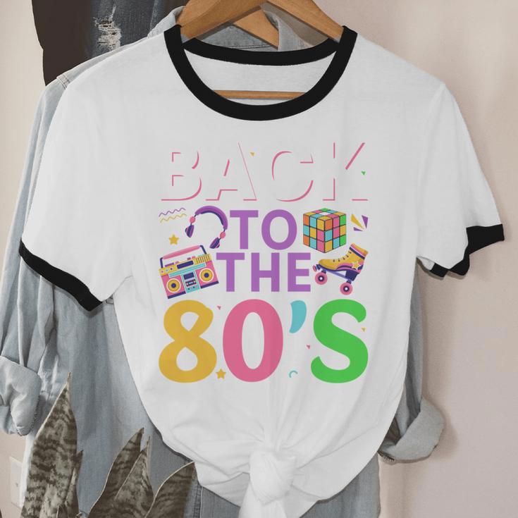 Back To The 80's Mixtape Era Nostalgia Retro 1980 80's Style Unisex Cotton Ringer T-Shirt Back To The 80's Mixtape Era Nostalgia Retro 1980 80's Style Unisex Cotton Ringer T-Shirt