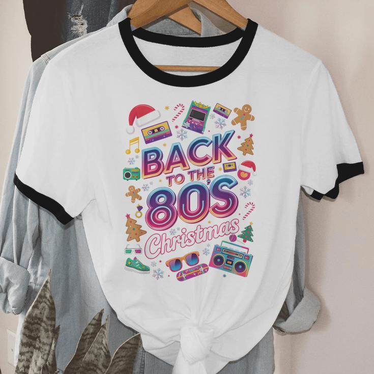Back To-The 80 s Christmas Retro Cassette Boombox Nostalgia Unisex Cotton Ringer T-Shirt Back To-The 80 s Christmas Retro Cassette Boombox Nostalgia Unisex Cotton Ringer T-Shirt