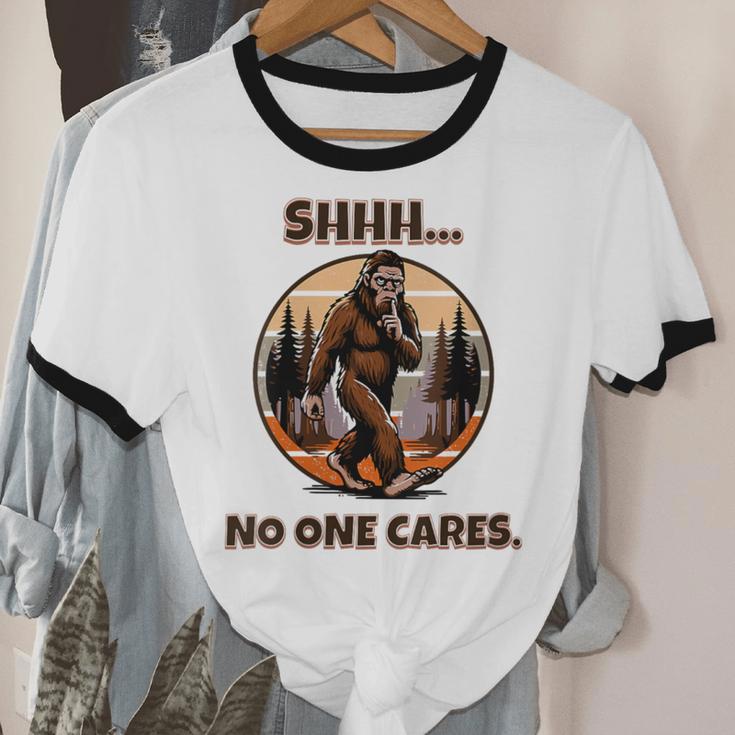 Bigfoot Sasquatch Lover Introvert Antisocial Humor Unisex Cotton Ringer T-Shirt Bigfoot Sasquatch Lover Introvert Antisocial Humor Unisex Cotton Ringer T-Shirt