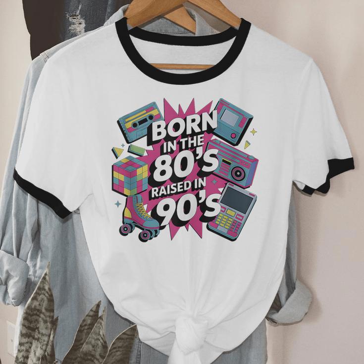 Born In The 80s Raised In The 90s Nostalgia Retro Lovers Unisex Cotton Ringer T-Shirt Born In The 80s Raised In The 90s Nostalgia Retro Lovers Unisex Cotton Ringer T-Shirt