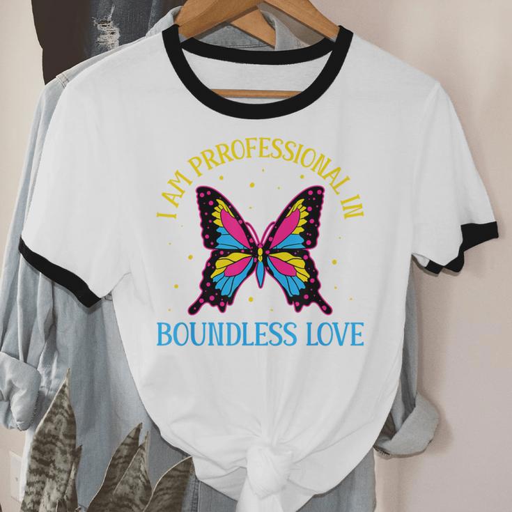 Boundless Love Pan Pride Pansexual Introvert Omnisexuality Unisex Cotton Ringer T-Shirt Boundless Love Pan Pride Pansexual Introvert Omnisexuality Unisex Cotton Ringer T-Shirt