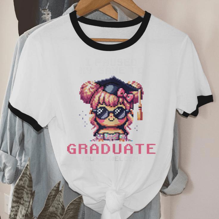 Classic I'm From The 1900s Retro Games Graduating Girl Unisex Cotton Ringer T-Shirt Classic I'm From The 1900s Retro Games Graduating Girl Unisex Cotton Ringer T-Shirt